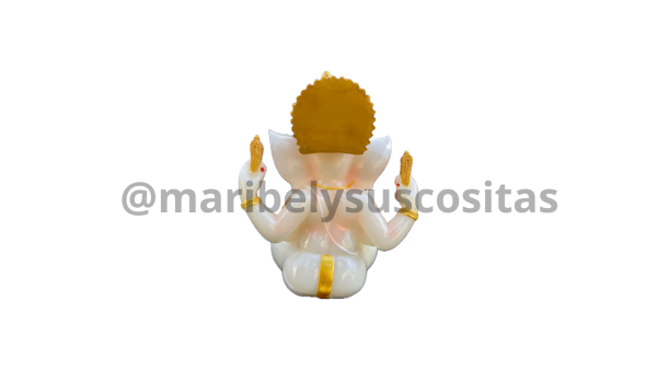 Figura decorativa Ganesha grande - Imagen 3